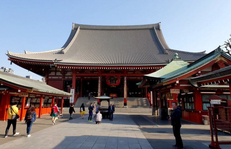 Sensoji Temple in Asakusa, Tokyo