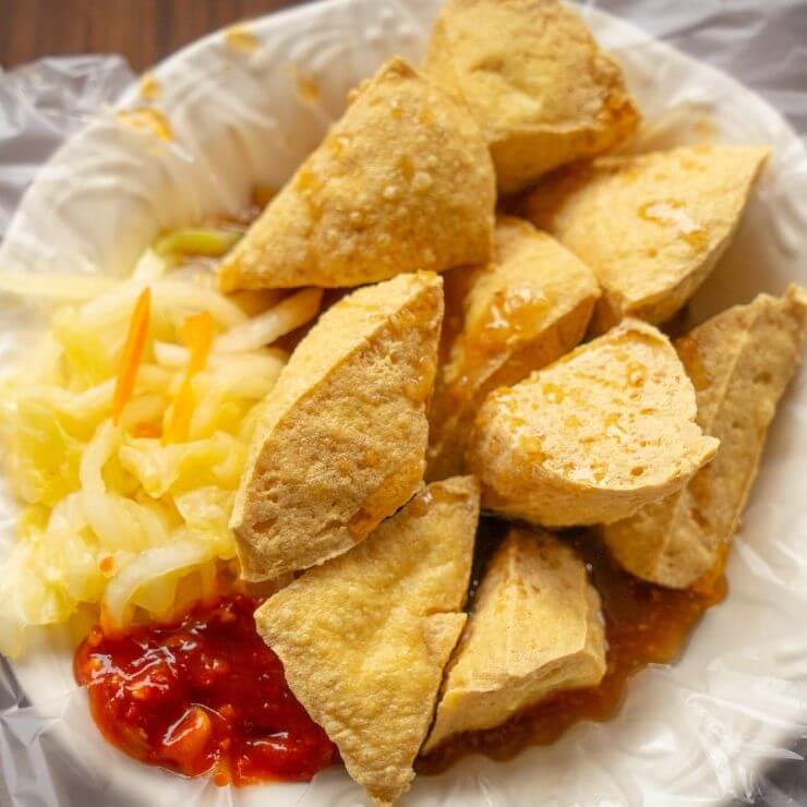 Stinky Tofu in Taipei