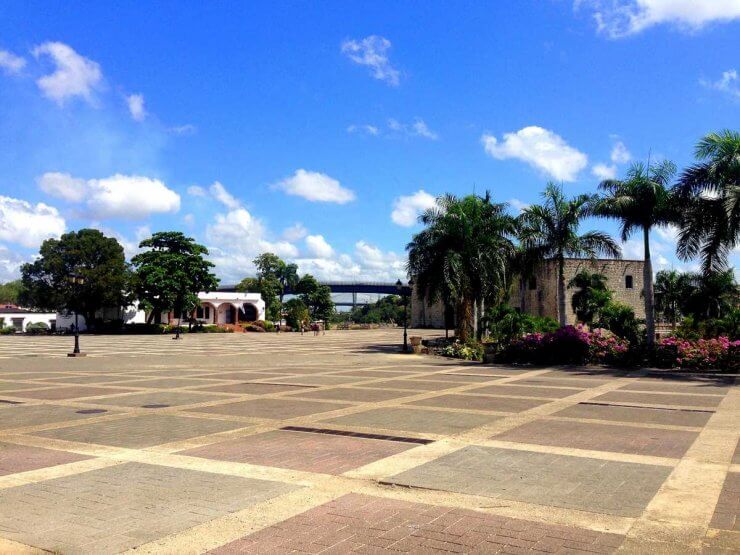 Plaza España area of Santo Domingo, Dominican Republic