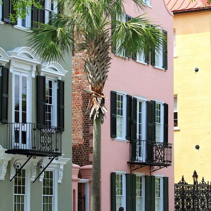 Colorful Charleston Street