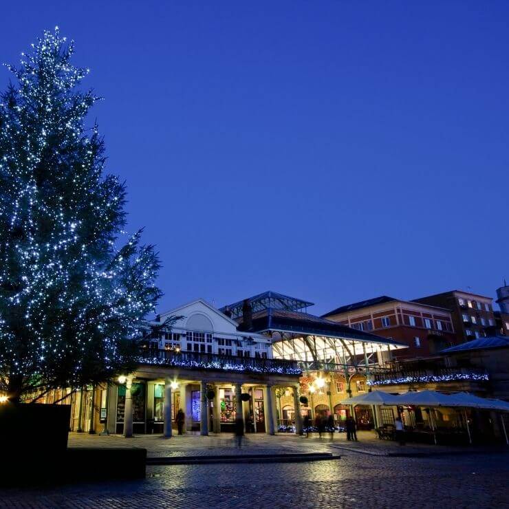 Covent Garden in the Evening in London