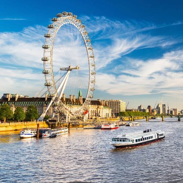 London Eye is a top attraction for visitors spending a day in London