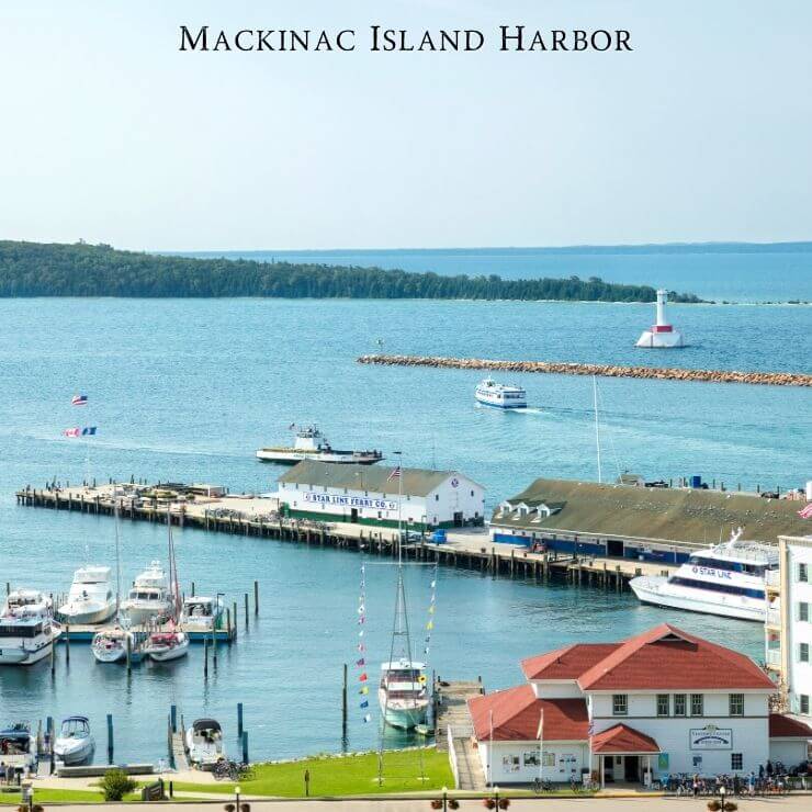 Mackinac Island Harbor