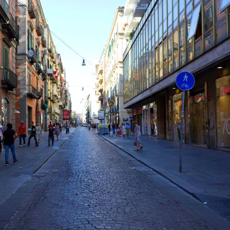 Via Toledo in Naples