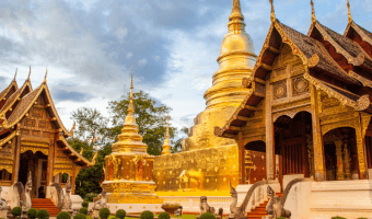 A One Day in Chiang Mai itinerary should definitely include temples.