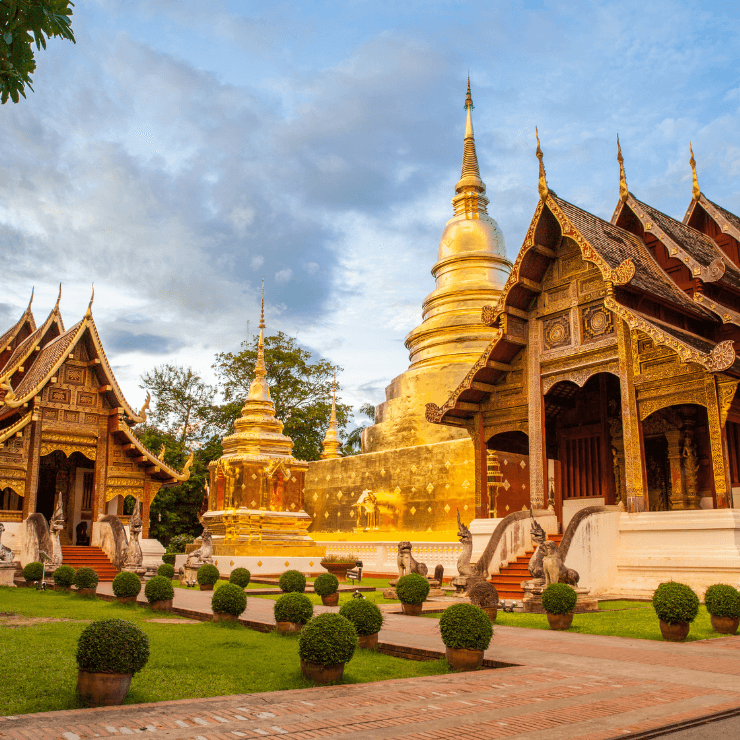 A One Day in Chiang Mai itinerary should definitely include temples. 