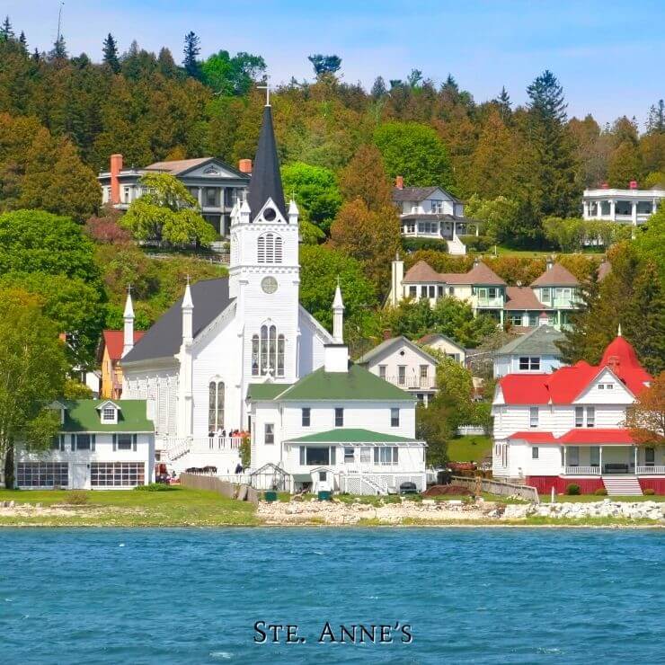 Ste Anne Cathedral Mackinac Island