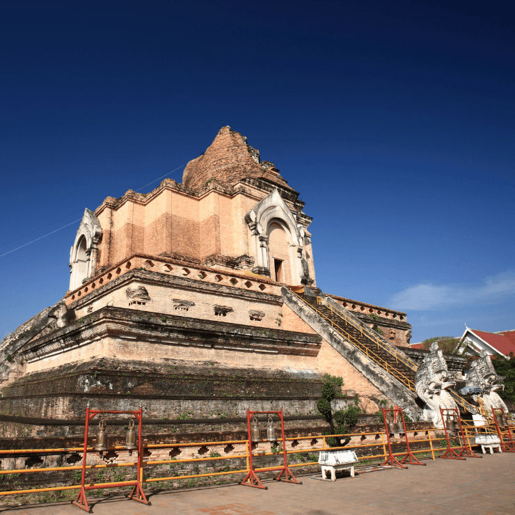 Wat Chedi Luang in Chiang Mai