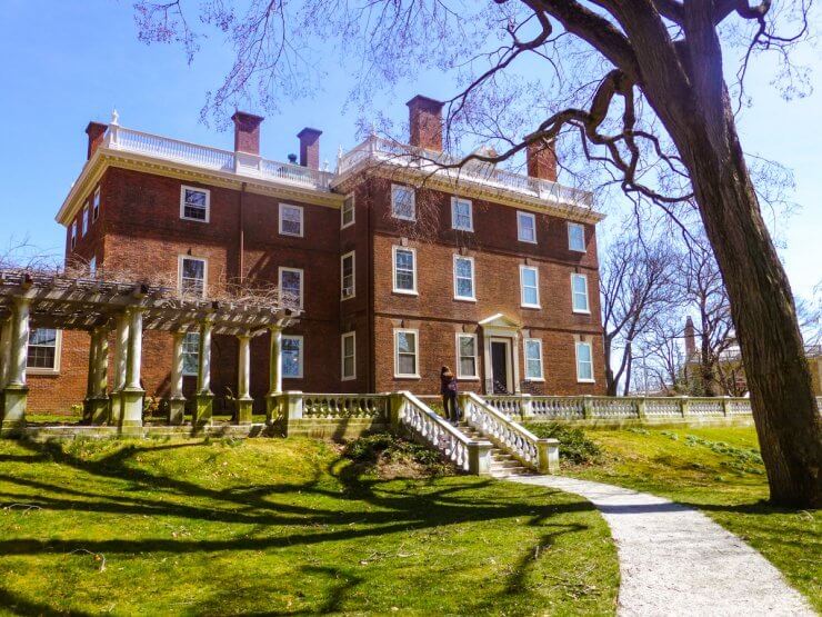 John Brown House Museum is another historic building you can tour in College Hill.