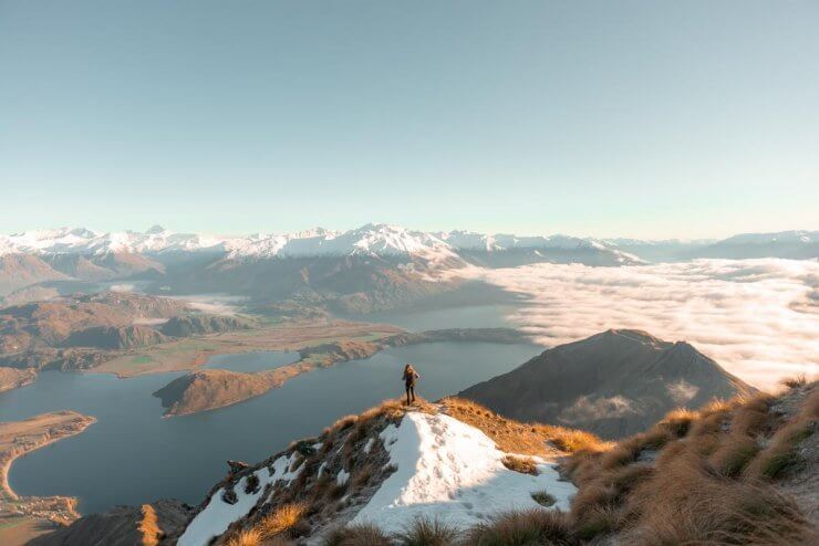 Roys Peak in New Zealand is a bucket list worthy hike on the South Island