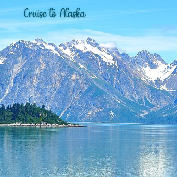 Mountains and Sea: a common sight on Alaska cruises