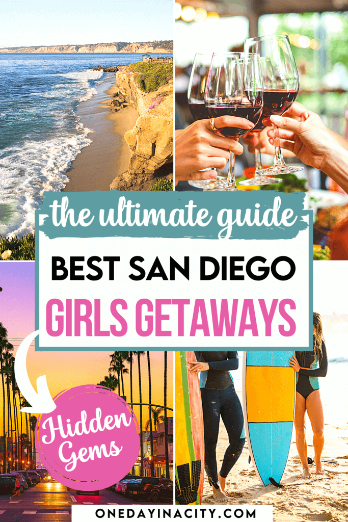 Epic places to stay for a girls weekend in San Diego. Find out from a local where to dine, dance, shop, and sleep - plus the best beaches.
