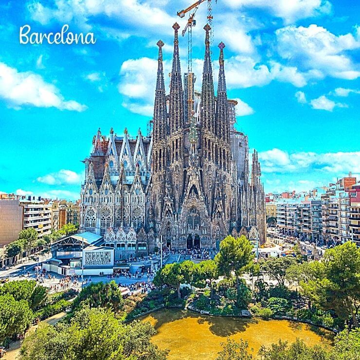 Barcelona, Spain is a popular cruise port and embarkation port for many cruise lines.