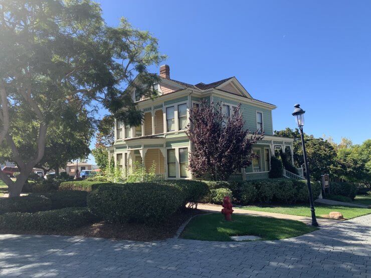 Historic Building in Heritage County Park, one of the hidden gems of San Diego