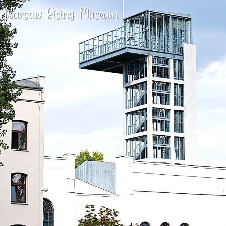 Warsaw Rising Museum Exterior