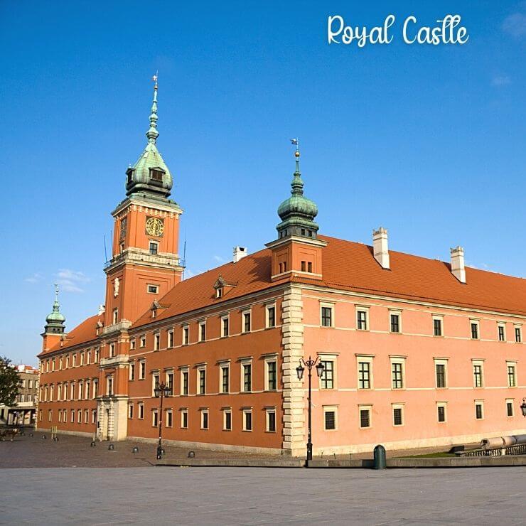 Royal Castle in Warsaw, Poland