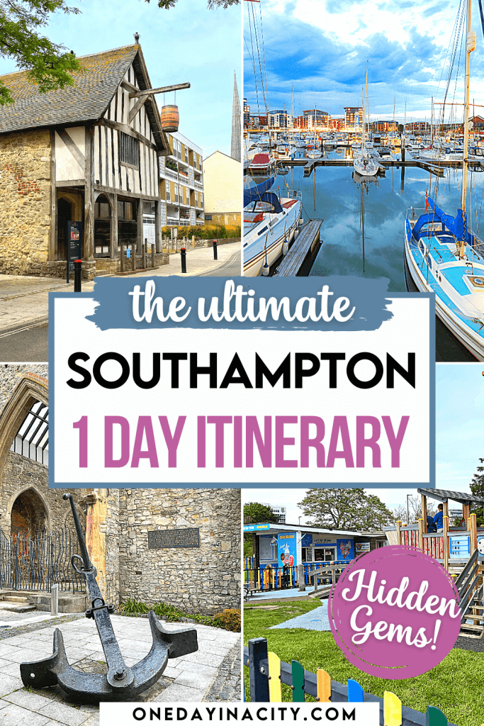 Looking for the top things to do in Southampton when short on time? This One Day in Southampton itinerary written by an expert has you covered. Find out the must-see sites plus the best places to stay near the city center and cruise terminal.