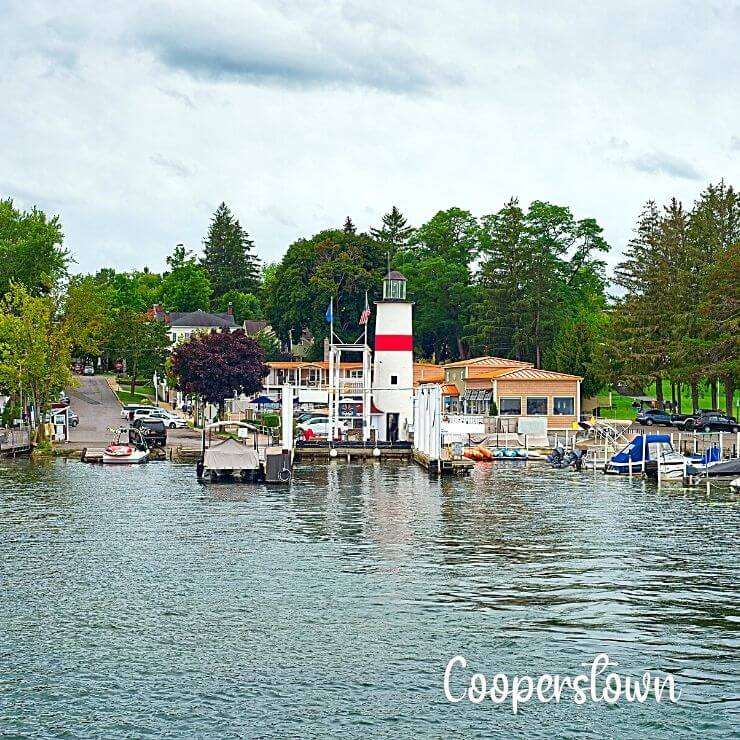 Harbor in Cooperstown, New York, one of the best weekend getaways in upstate NY.