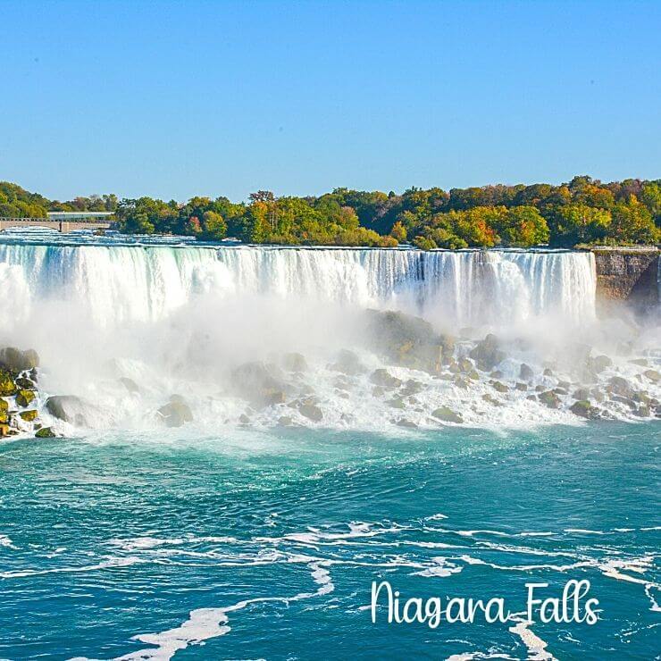 Niagara Falls in upstate NY