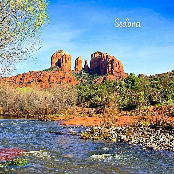 Sedona, Arizona is a great girls getaway for friends who like beautiful scenery and activities in nature.