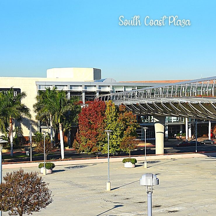 Shopping at South Coast Plaza is one of the top things to do in Costa Mesa, California