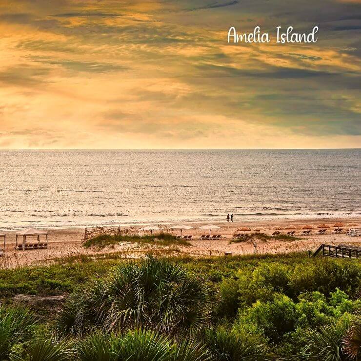 Amelia Island is a great beachy getaway in Florida