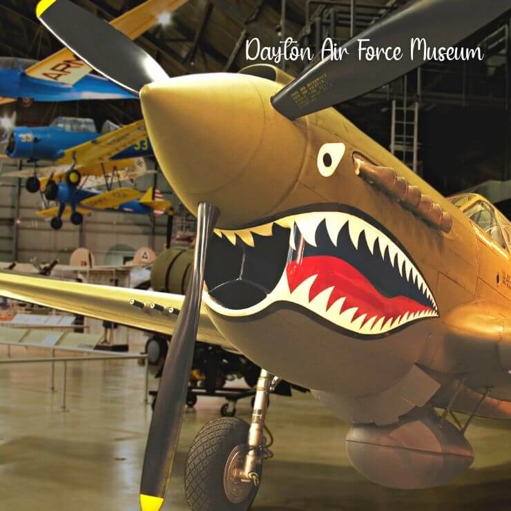 The National Air Force Museum in Dayton is just an hour from Cincinnati, Ohio. 