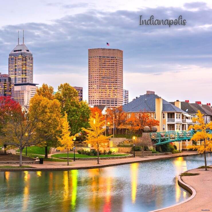 Indianapolis is a doable day trip from Cincinnati, Ohio. 