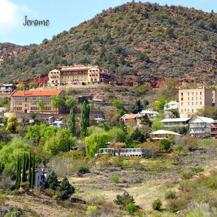 Jerome ghost town is an interesting day trip from Phoenix.