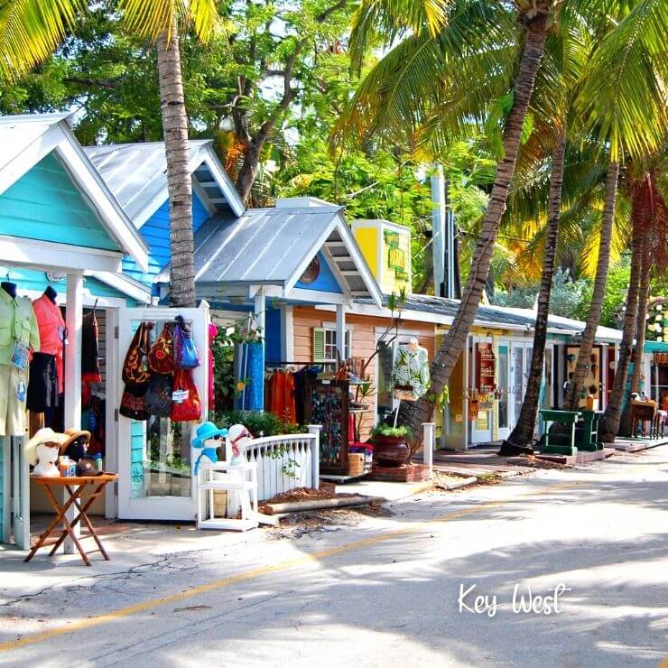 Great shopping in Key West for a girls weekend in Florida. 