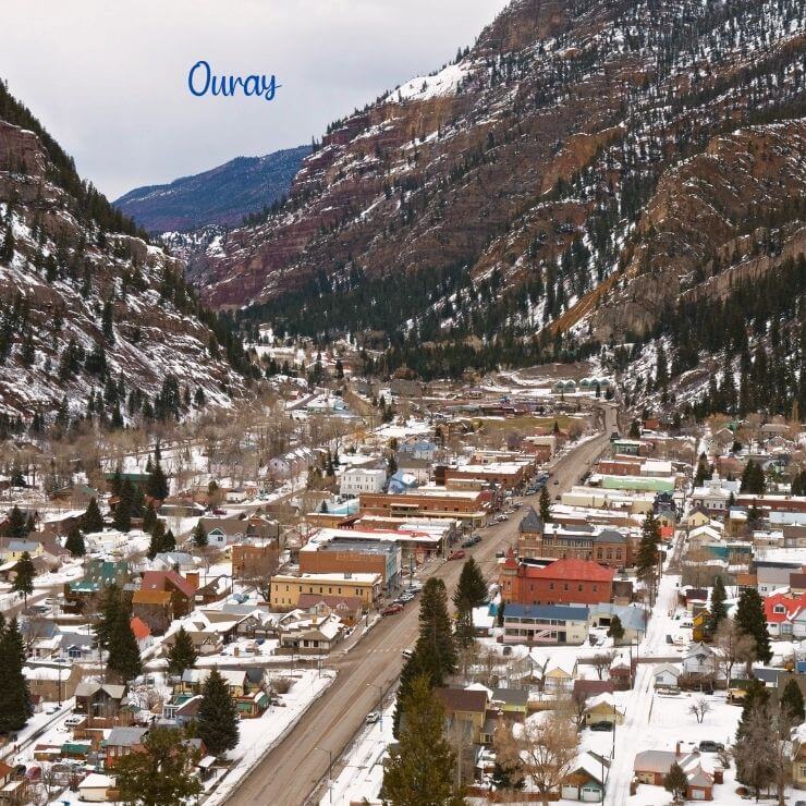 Ouray, Colorado is one of the best winter trips in the US. 