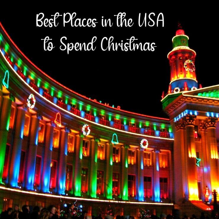 Get in a festive mood at these best places to visit during Christmas in the USA.