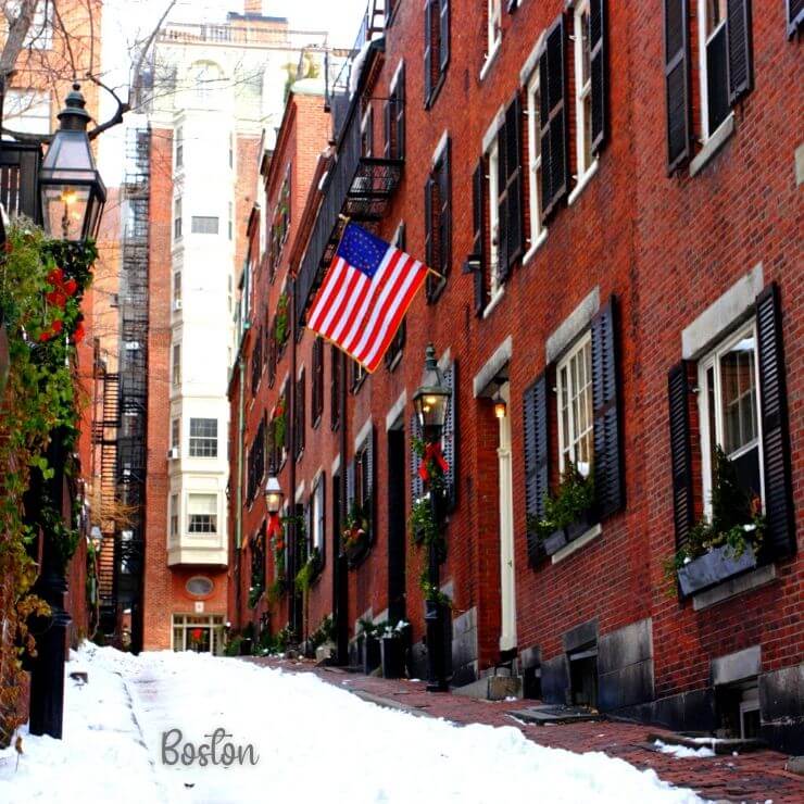 Boston is a quintessential winter vacation in New England.