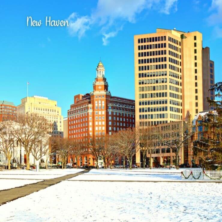 Winter getaway to New Haven, Connecticut. 