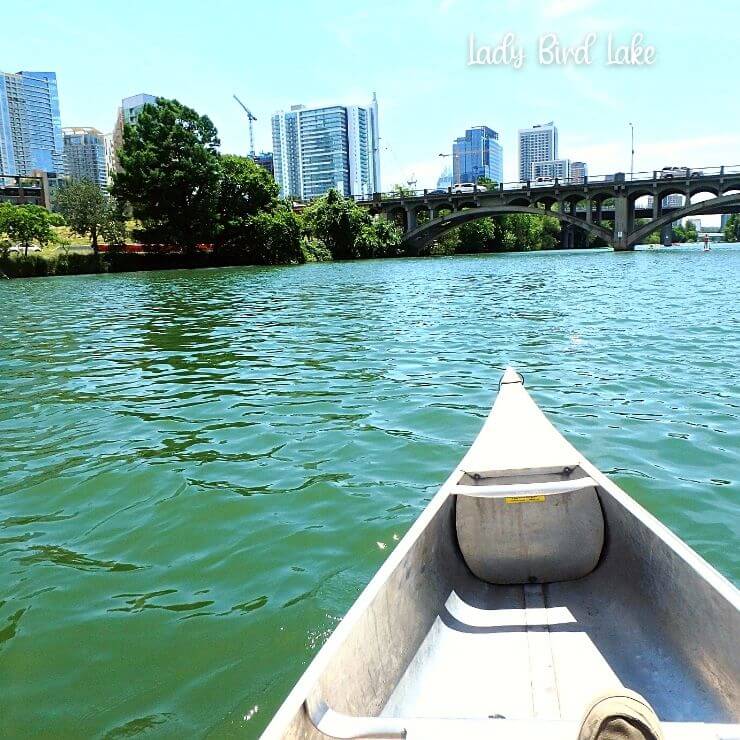 Do some adventures like kayaking on the lake in Austin, TX on a girls weekend away. 