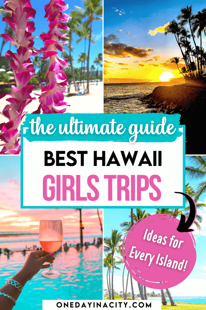 Ready to head to Hawaii on your best girls trip? Check out the most epic ideas on sights to see and things to do during your Hawaii travel with your girls!