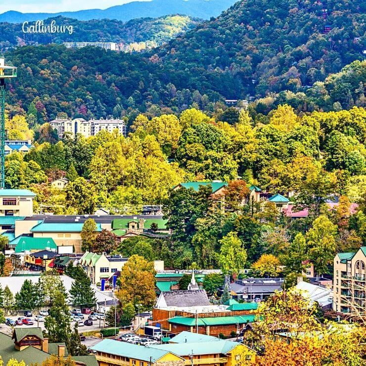 Gatlinburg has a lot of fun things to do on a girls trip with a gorgeous setting. 