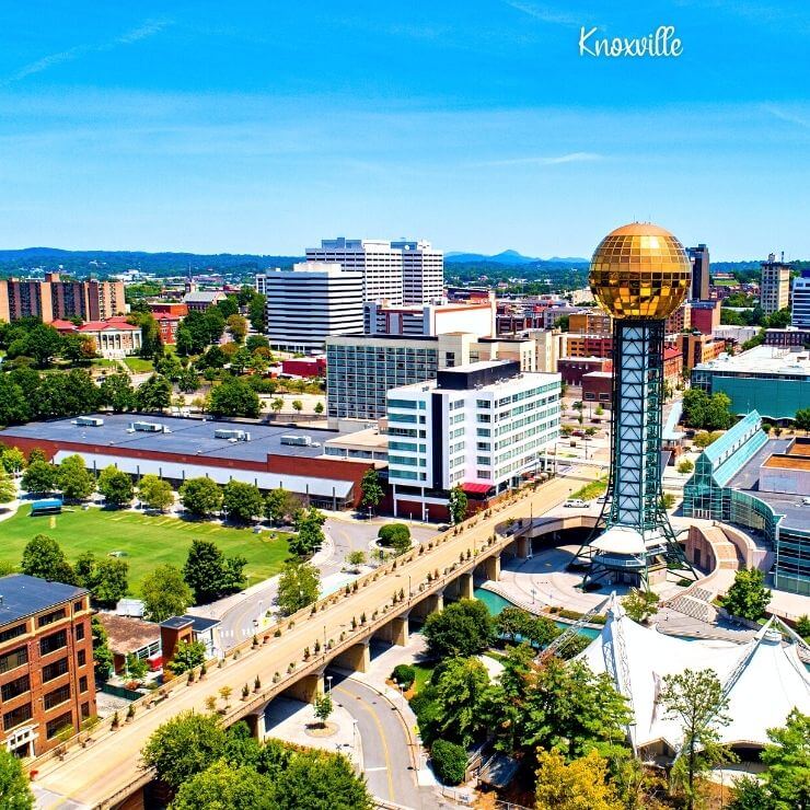Knoxville, Tennessee is a vibrant city with lots to do for besties on a girlfriend getaway. 