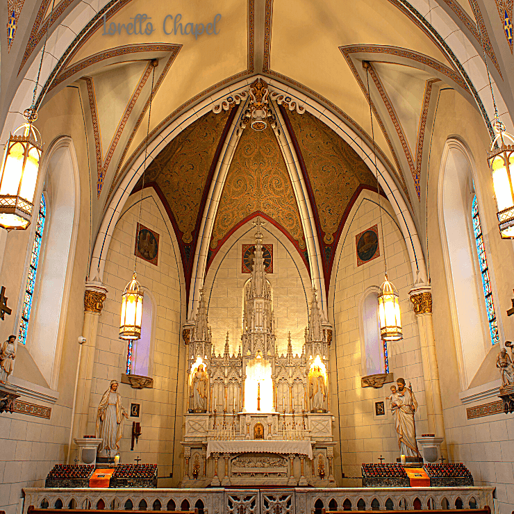 You will want to see the beautiful Loretto Chapel when you spend a day in Santa Fe. 