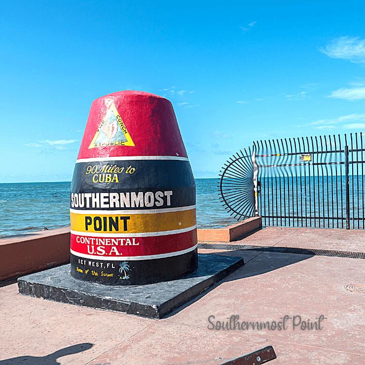 Visit the southernmost point in the US when you spend one day in Key West. 