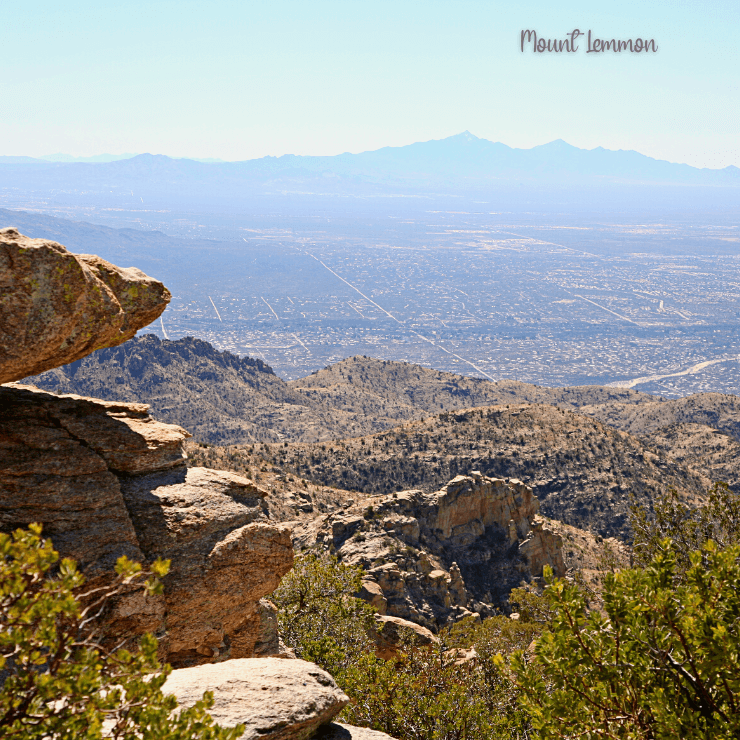 The view of Mount Lemmon is worth the time to explore when you visit Tucson, Arizona. 
