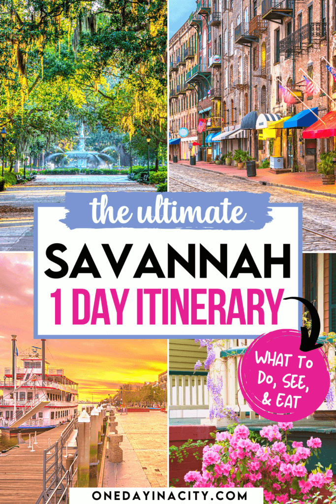 Explore the enchanting charm of Savannah, Georgia, even with just 24 hours on your hands. Our curated guide and itinerary offer the best things to do in this historic city. From iconic landmarks to hidden gems, make the most of your one-day visit to Savannah. Immerse yourself in the rich history and southern beauty that defines this delightful destination.