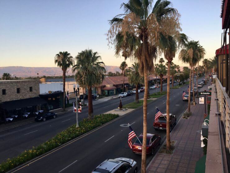 Palm Desert downtown street