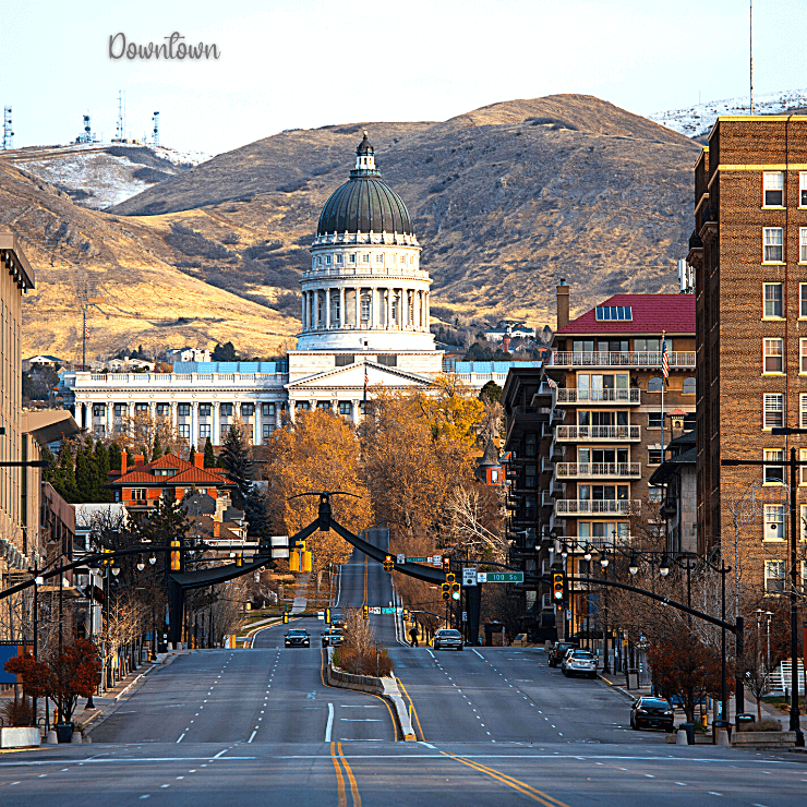 Salt Lake City has a beautiful downtown area that is a must see on your next visit. 