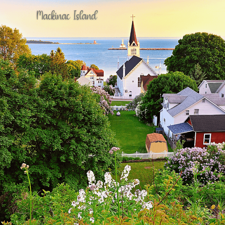 Take in the beauty of Mackinac Island when you visit Michigan on your next weekend getaway. 