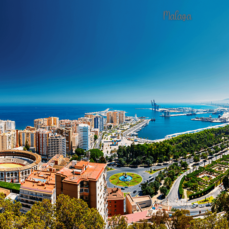 Take a relaxing beach vacation in one of the best cities to visit in Europe, Malaga. 