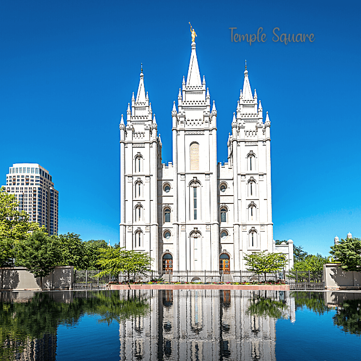 Temple Square is a beautiful place to see when you visit Salt Lake City. 