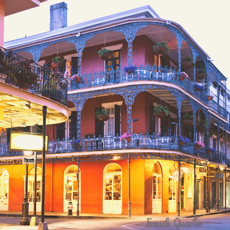 Take in the historically rich French Quarter with your best girl friends on your girl's trip to New Orleans. 