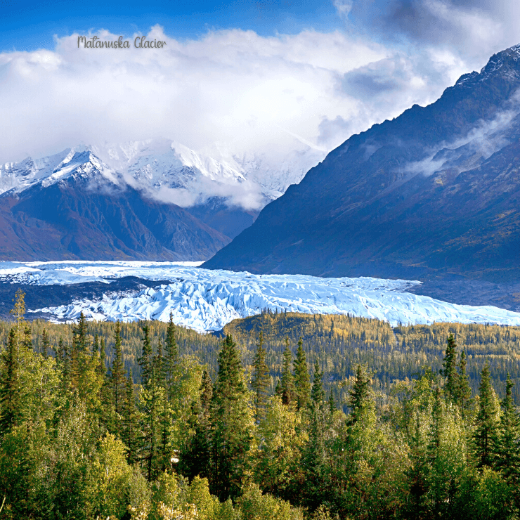 When you take an Alaska cruise, you will want to see Matanuska Glacier. 