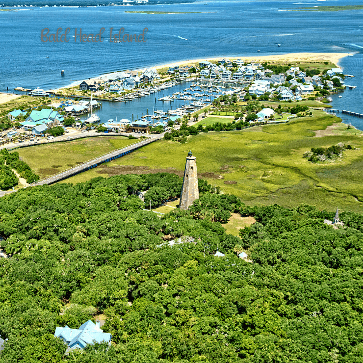 Explore the beauty of Bald Head Island on a girls trip adventure filled with sun, sand, and sea on your next North Carolina girls trip. 